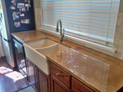 stained kitchen countertop austin contractor examples