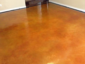 stained concrete floor austin