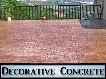 decorative concrete contractor in Austin